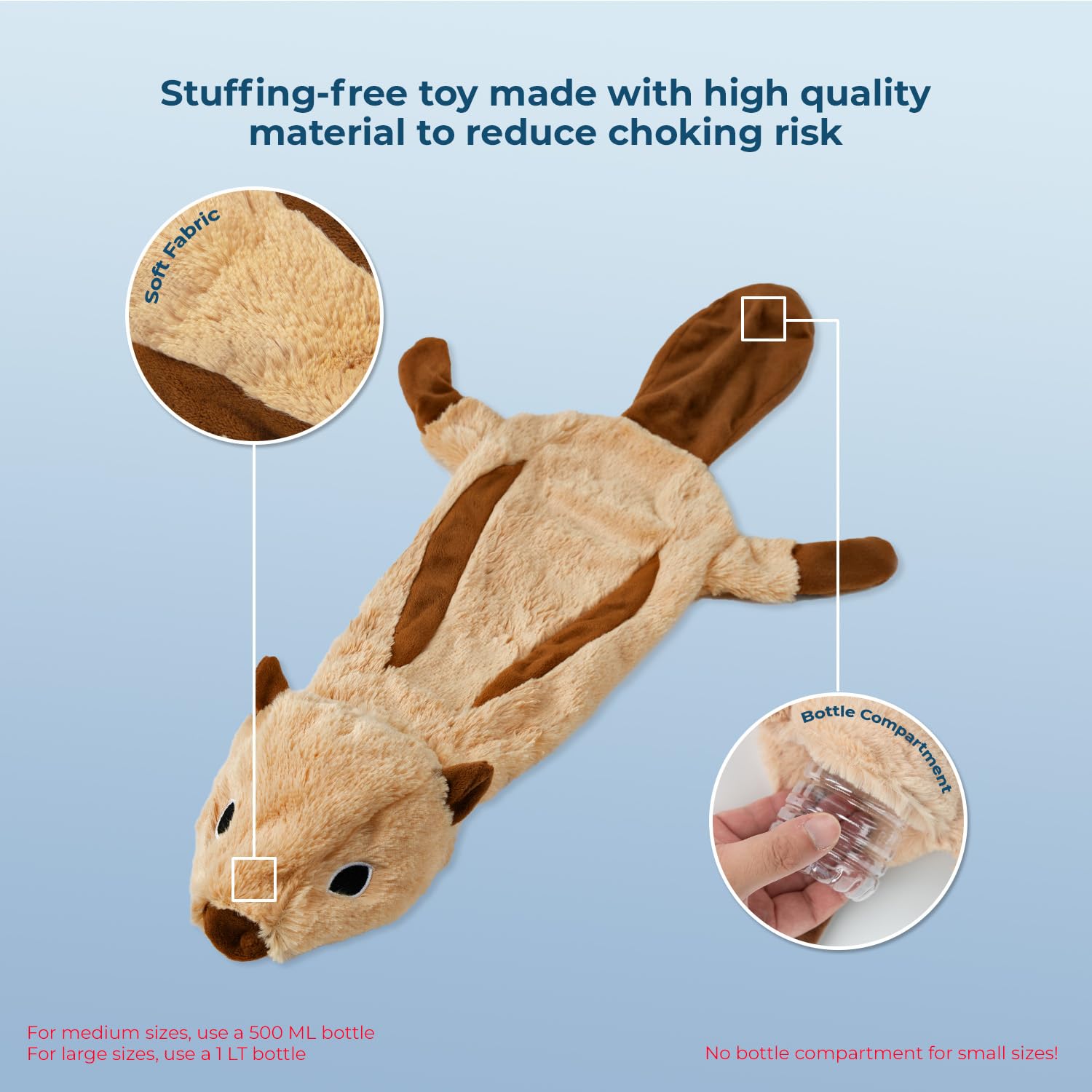 Best Pet Supplies Juguete perro con diseños de animales variados para estimular instintos.