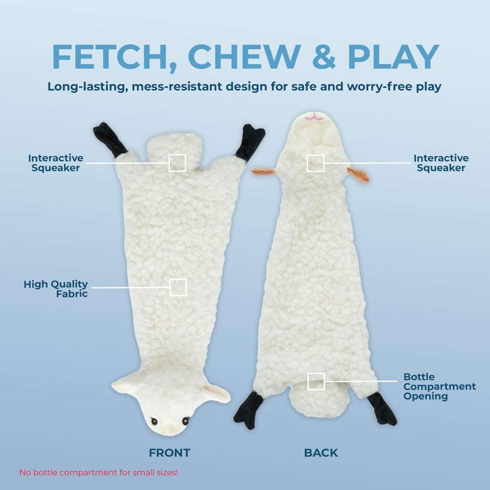 Best Pet Supplies juguete interactivo para perros, tela suave para juego interior.