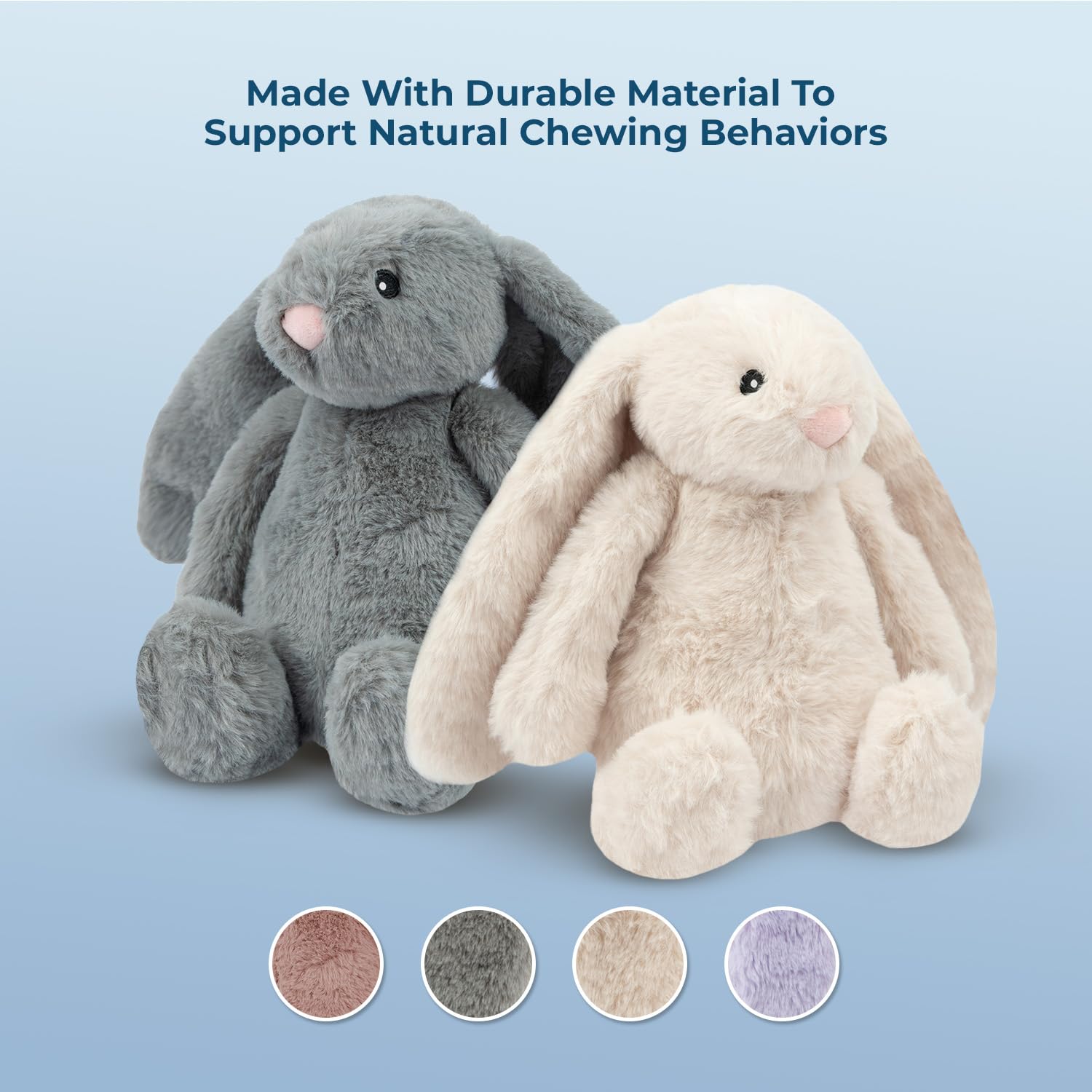 Best Pet Supplies peluche duradero para perros, textura suave para mordedores gentiles.