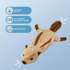Best Pet Supplies Juguete con cavidad para botella, crujido entretenido al morder.