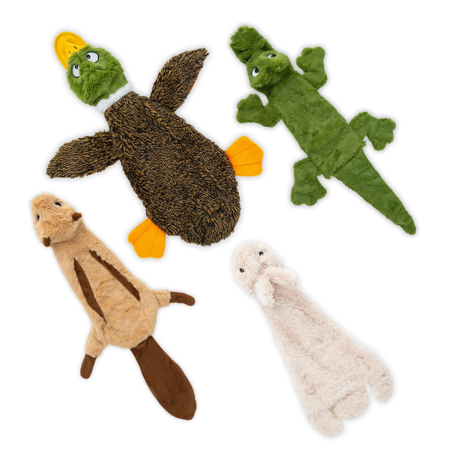Best Pet Supplies Juguete para perro sin relleno, ideal para juego limpio en interiores.