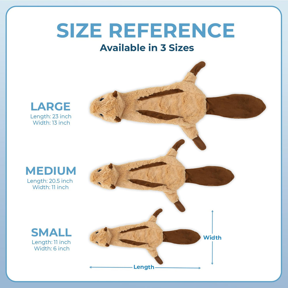 Best Pet Supplies Juguete perro tres tallas para razas pequeñas, medianas y grandes.