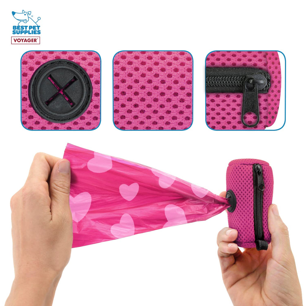 Best Pet Supplies malla-duradera-dispensador protege las bolsas durante cada salida.