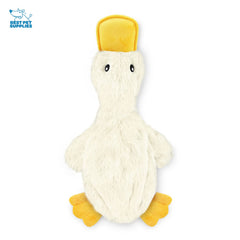 Best Pet Supplies Pato Crinkle Tejido Resistente para mordida diaria