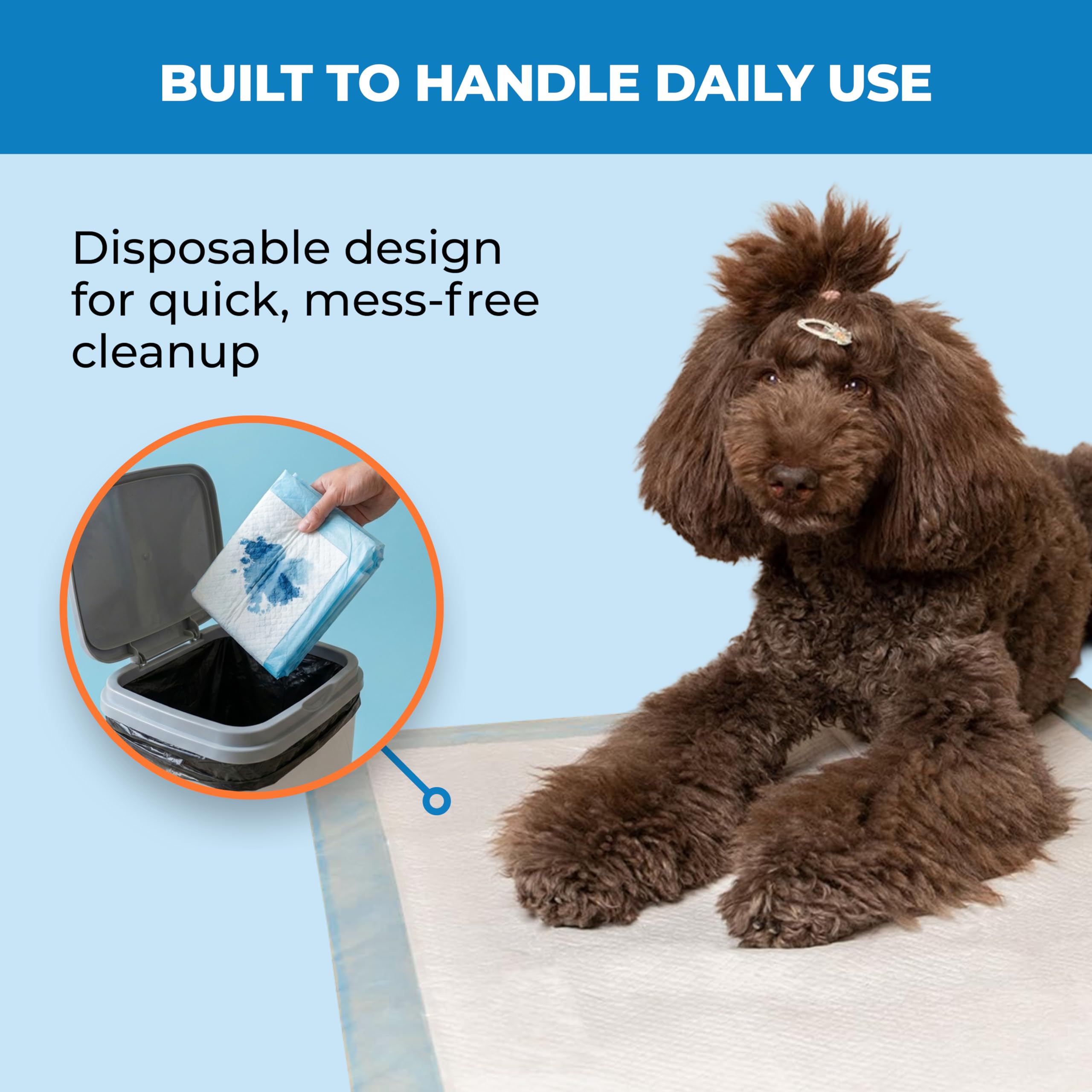 Best Pet Supplies Almohadillas para cachorros: Descartables para viajes.