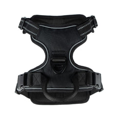 Best Pet Supplies Voyager arnés con correa doble, vista trasera, seguridad mejorada en paseos nocturnos