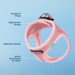 Best Pet Supplies Voyager cierre velcro y bucle; seguridad reforzada