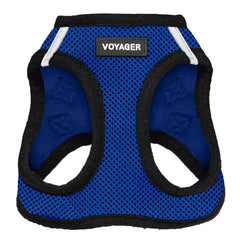 Arnés Voyager de Best Pet Supplies, vista frontal, ajuste cómodo para paseos.