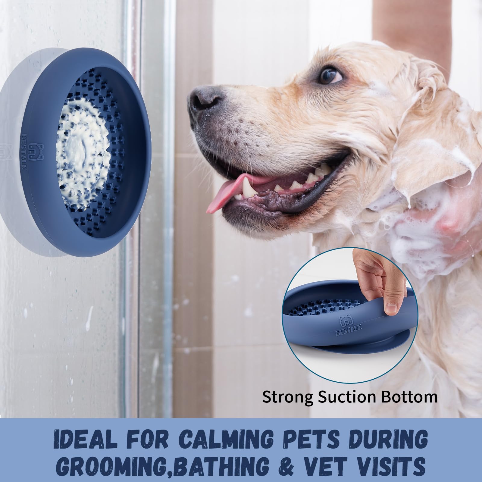 Bestalk dispensador de golosinas para perros ofrece interacción y entretenimiento.
