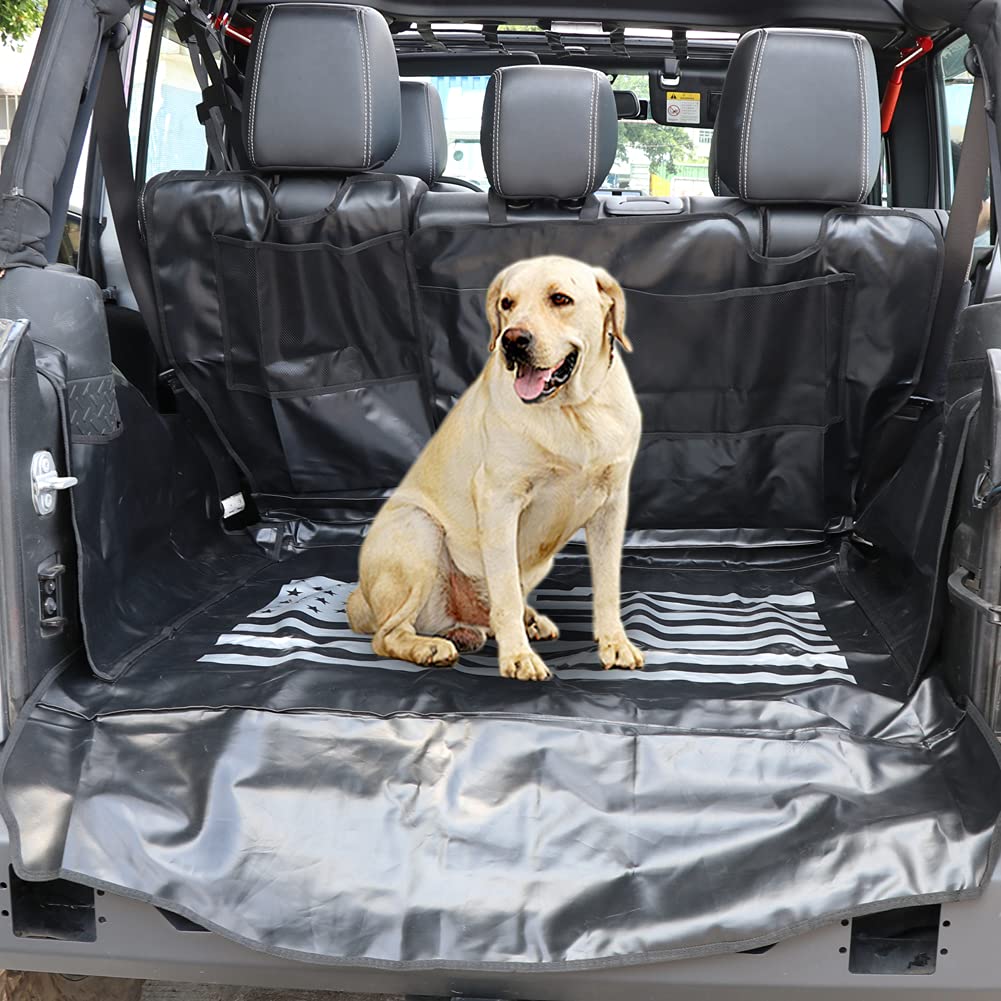 BESTAOO protección lateral protege el maletero durante viajes con carga y perros.