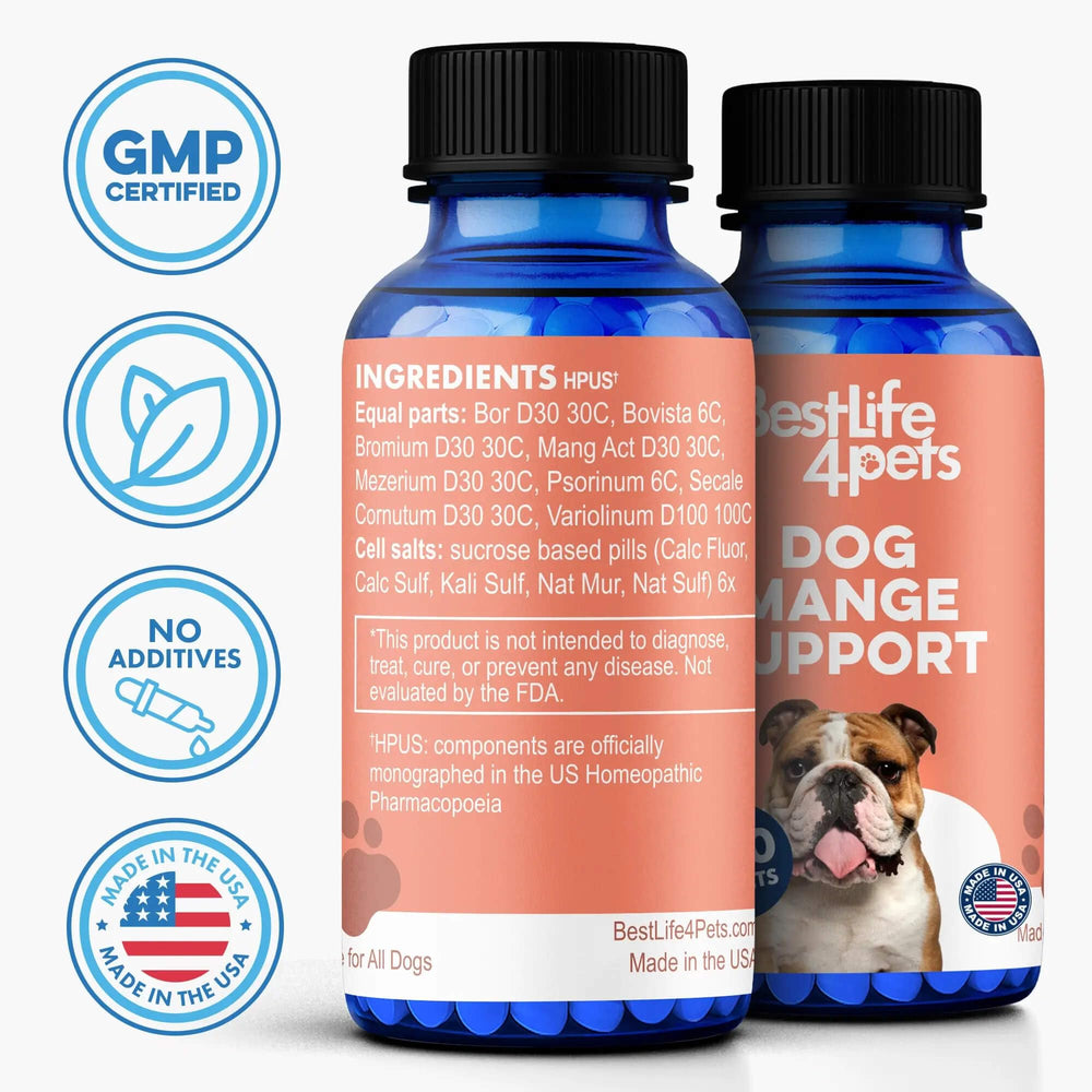 BestLife4Pets Bienestar de la piel y pelaje: apoyo diario para el cuidado.