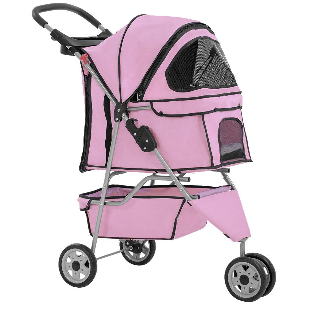 BestPet carrito con malla duradera para ventilación y visibilidad.