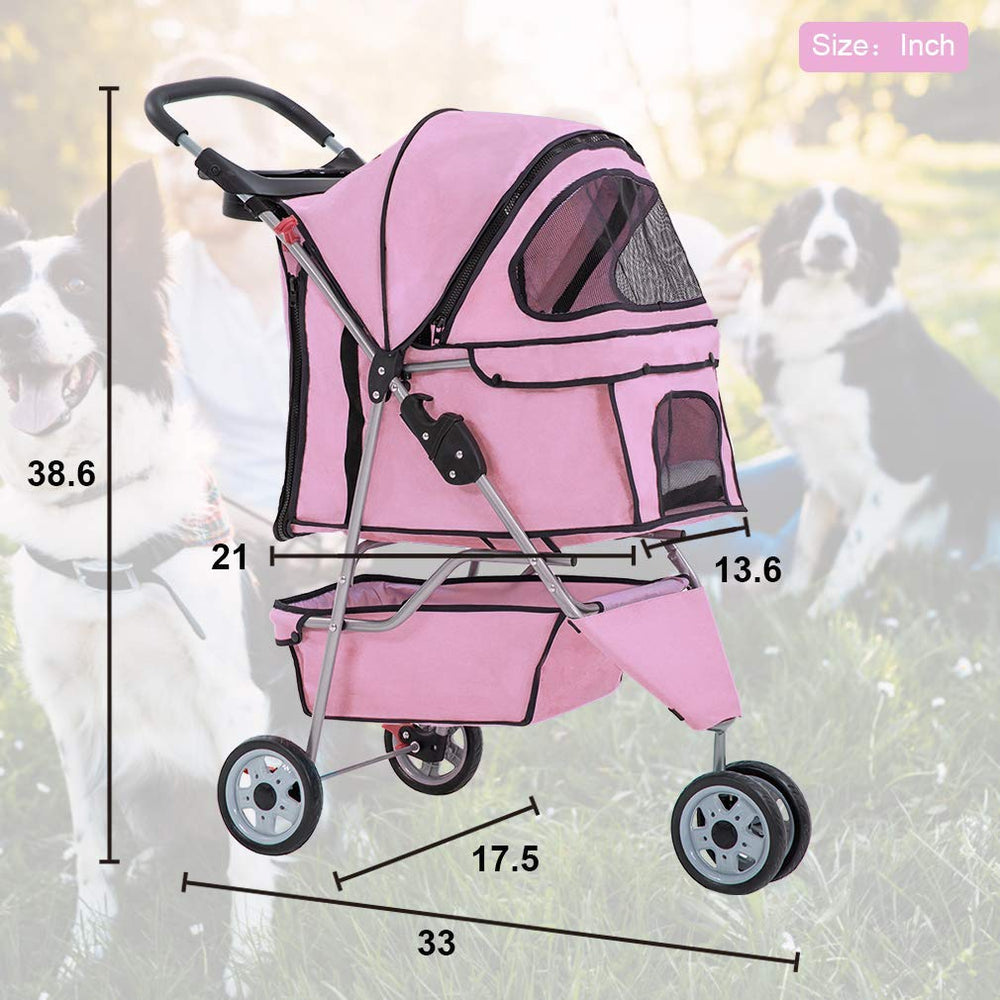 BestPet carrito ligero de 11 libras para transportar a tu mascota.