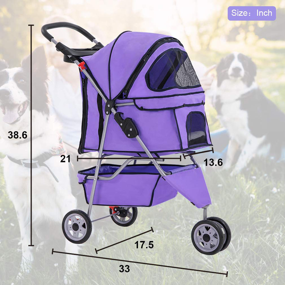 BestPet carrito interior con forro removible para limpieza fácil