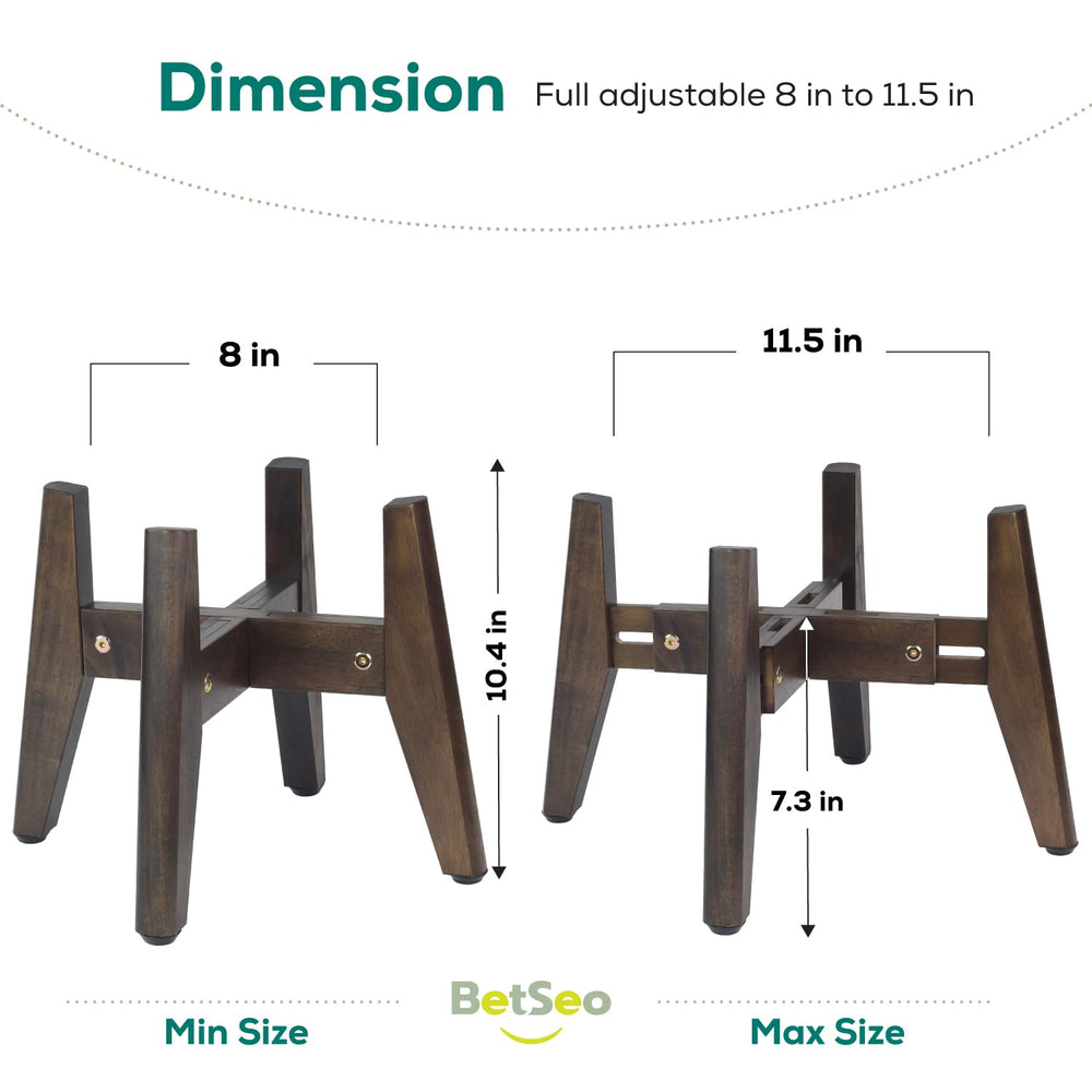 BETSEO diseño-madera-natural-durable: base estable y sin olores.