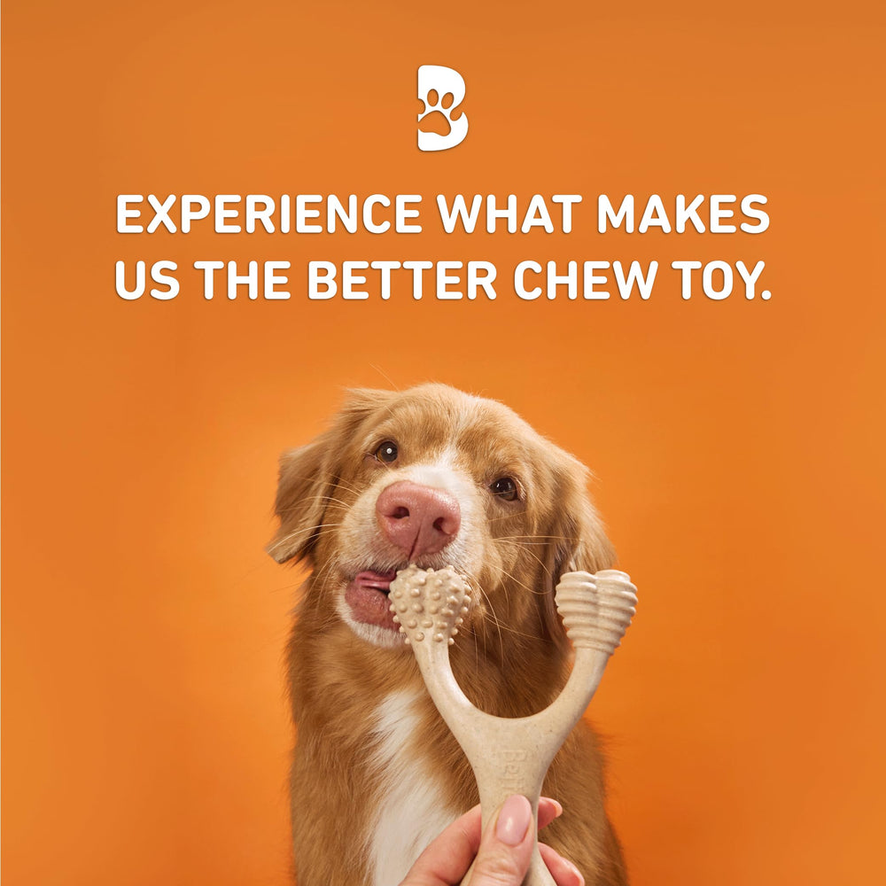BetterBone diseño ergonómico tridente, facilita el agarre y la salud dental.