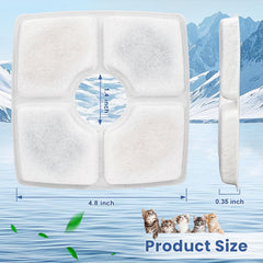Filtración triple Beyolike con carbón activo, agua más limpia.