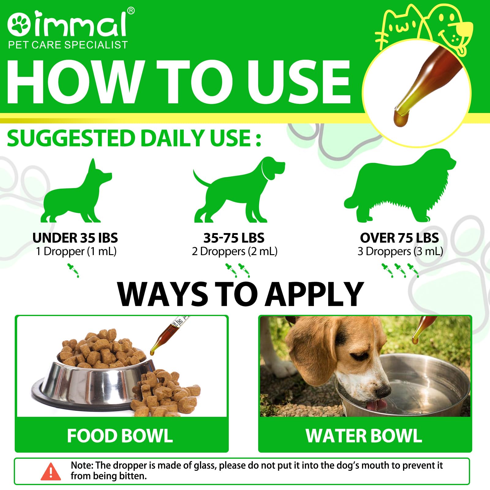 Beyxdu antibiótico natural para perros: etiqueta informativa clara