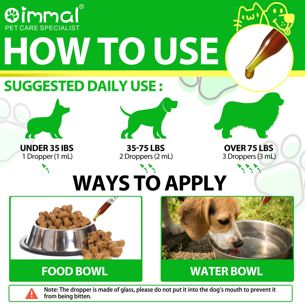 Beyxdu antibiótico natural para perros: etiqueta informativa clara