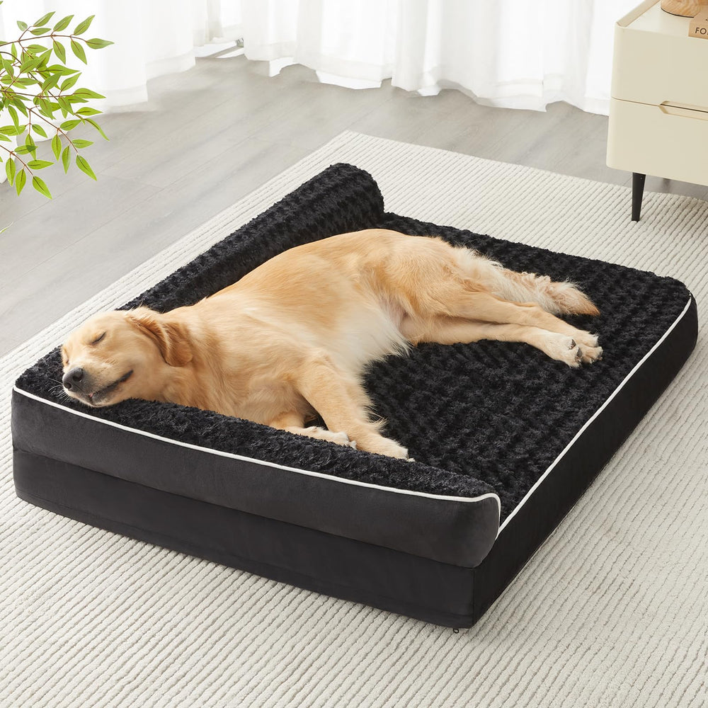 Cama ortopédica BFPETHOME para perros grandes con soporte de articulaciones