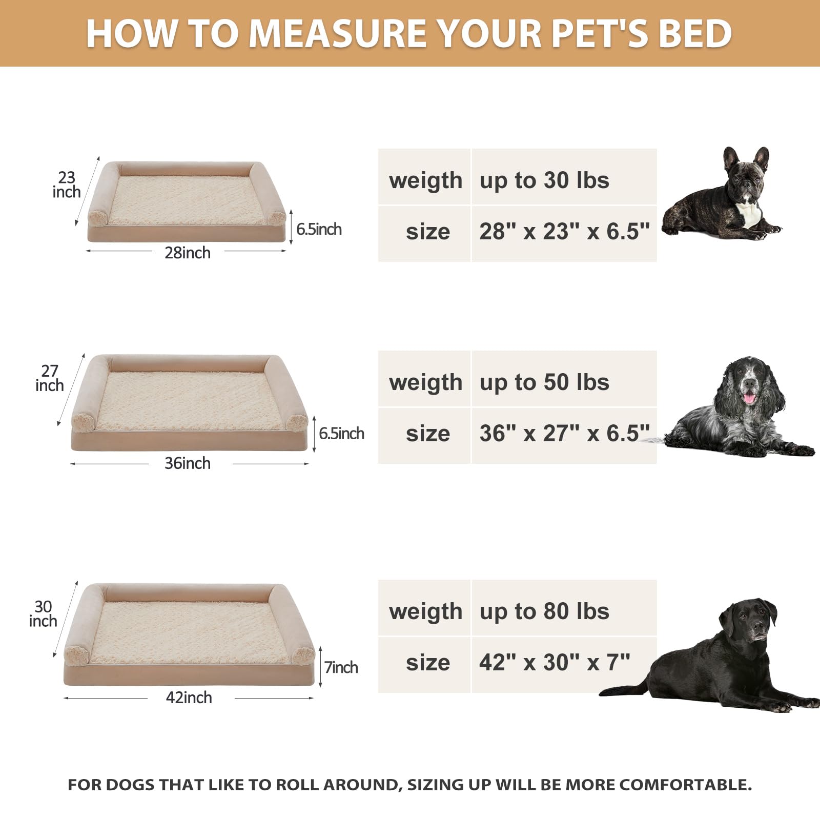 Uso diario para perros grandes hasta 80 libras con BFPETHOME.