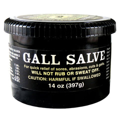 Aplicación en caballo con Bickmore Gall Salve, fácil y sin residuo pegajoso.
