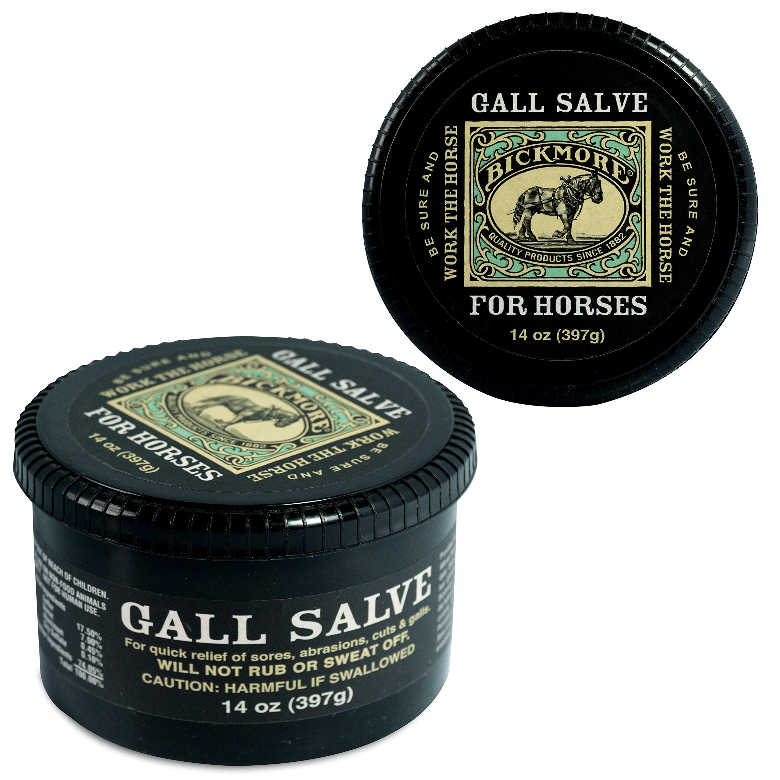 Producto de Bickmore Gall Salve resistente al calor para trabajo.