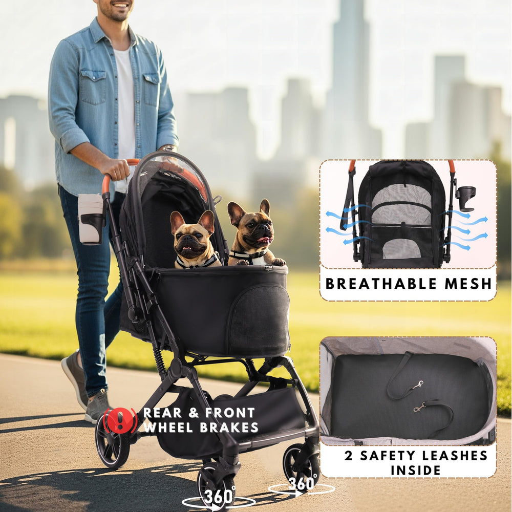 Bicystar mango ergonómico ajustable para empujar con comodidad