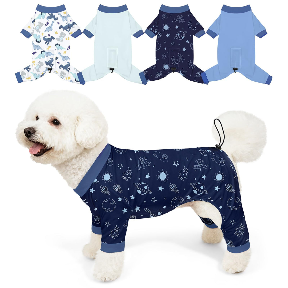 Bienbee pijamas para perros con mariposa, cómodo para dormir y jugar