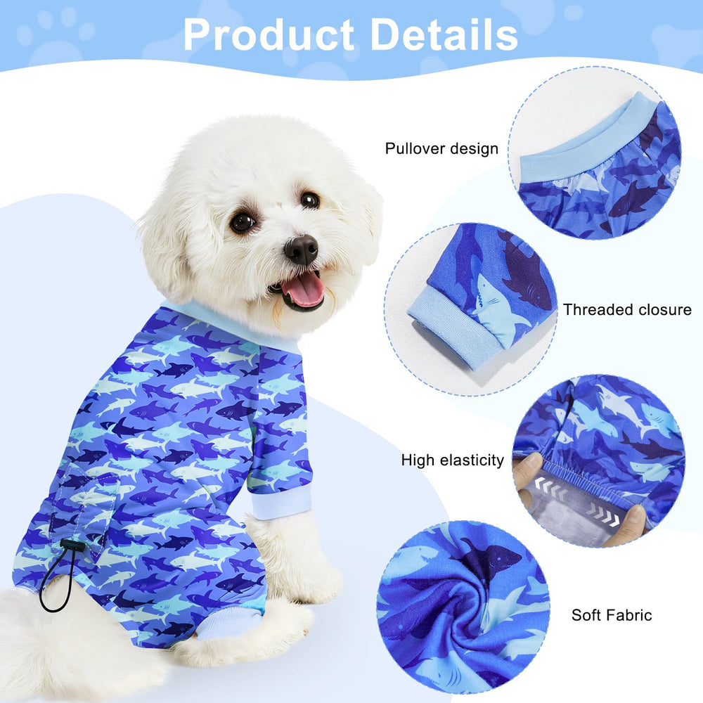 Bienbee pijamas para perro ajuste-dorso: talla ajustable y cómodo