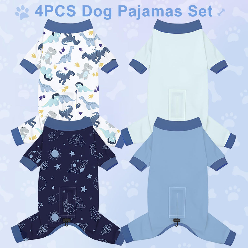 Bienbee Pijamas para perros con tejido transpirable y elástico para mayor comodidad.
