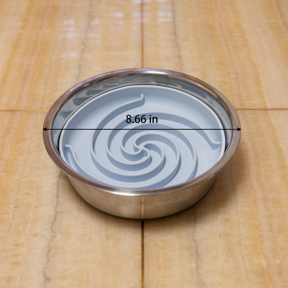 Bifeaw base antideslizante mantiene el cuenco estable durante la comida.