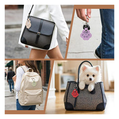 Llavero de tamaño compacto de Bifeaw, ideal para bolsos y llaves.