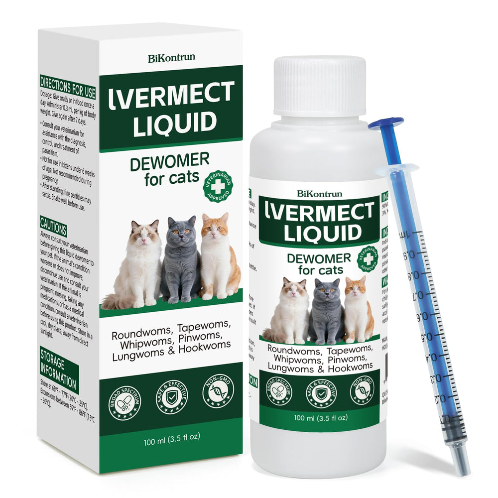 BiKontrun Desparasitante para gatos: uso diario natural sin químicos agresivos