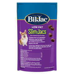 Bil-Jac SlimJacs: higado de pollo real, sabor natural para recompensas sabrosas.