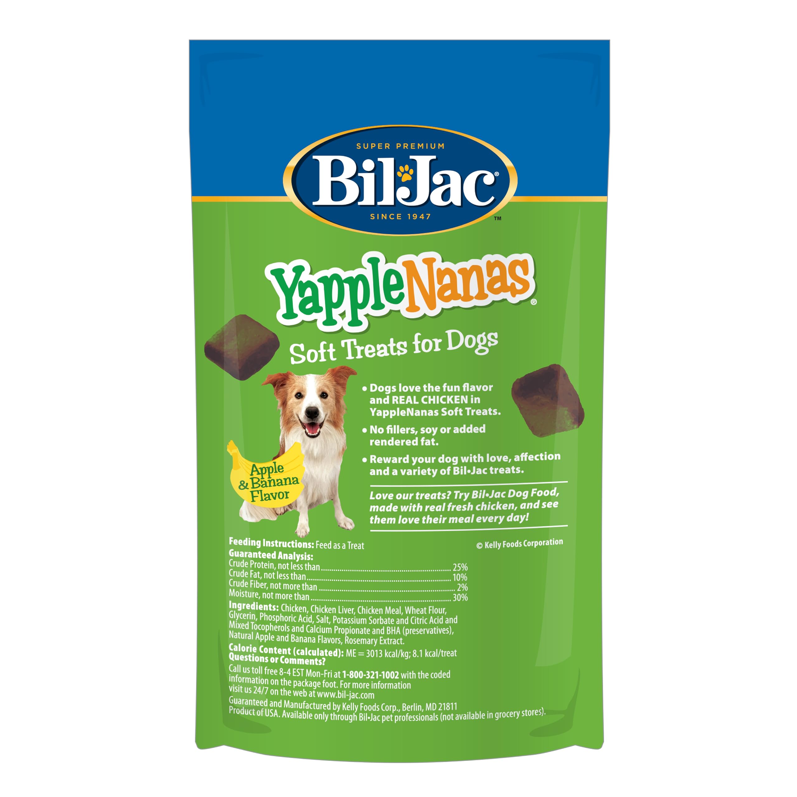 Bil-Jac Yapple-Nanas: textura blanda ideal para perros de todas las edades