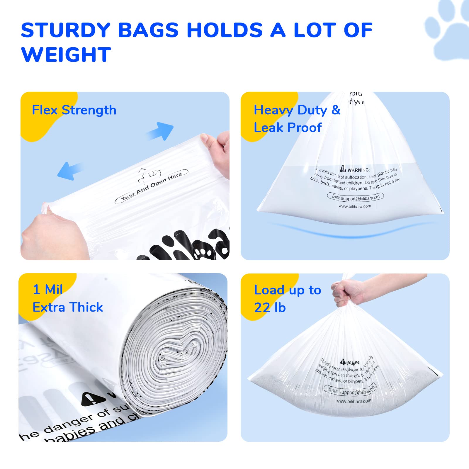 Bilibara bolsa liner 24 x 29,5 pulgadas para galones 9-11