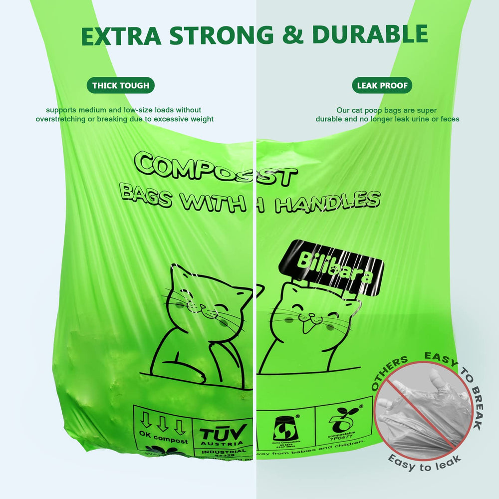Bilibara bolsas resistentes para evitar derrames durante la limpieza.