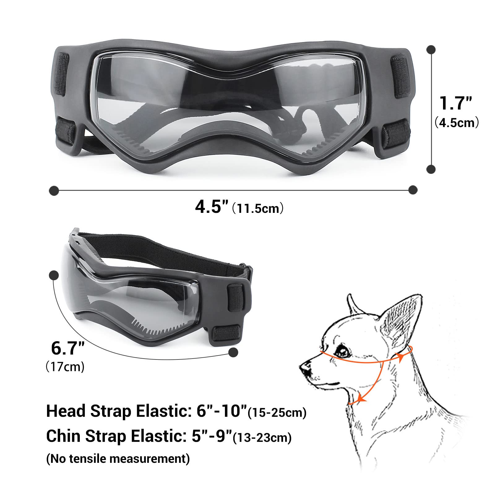 Gafas Billionchains para perro fáciles de limpiar y mantener