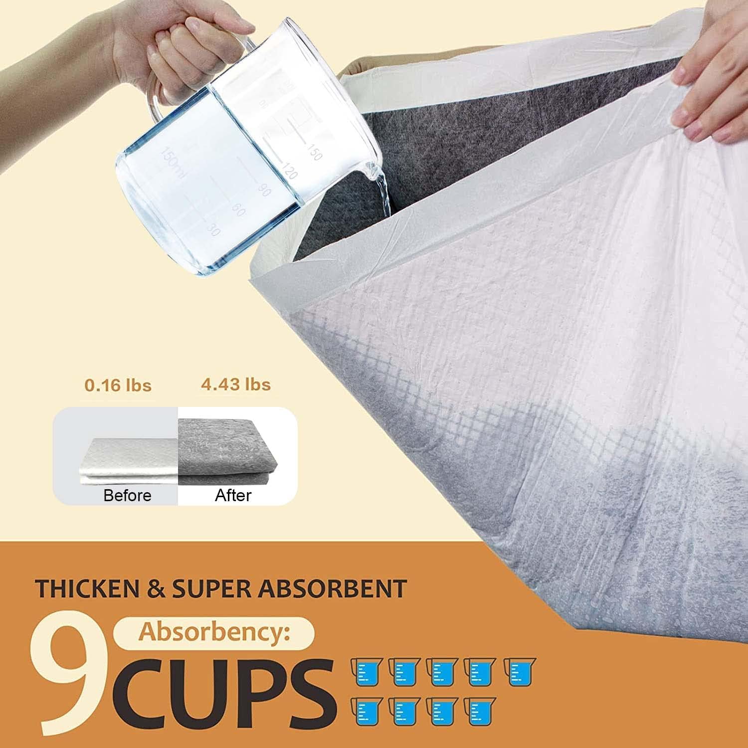 Tapete XXL BinetGo 30x36 pulgadas para interiores.