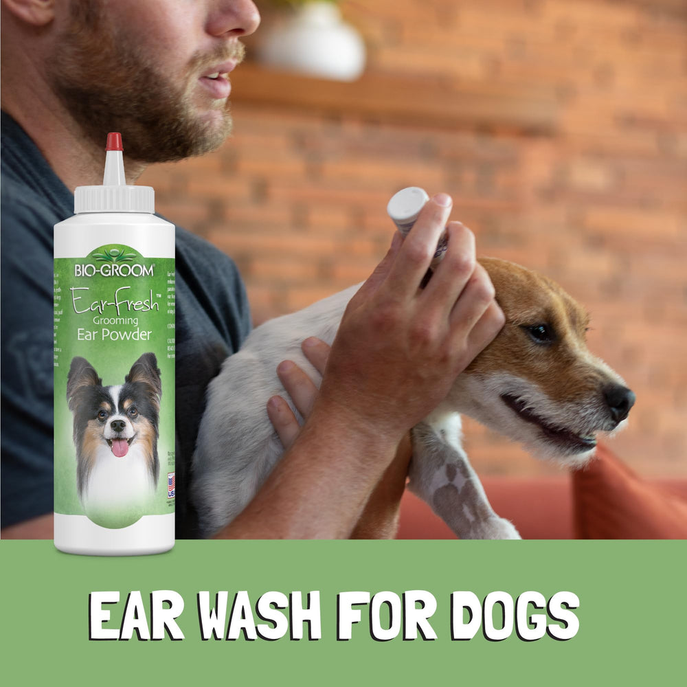 Bio-groom Ear-Fresh Cruelty-Free cuida a las mascotas.