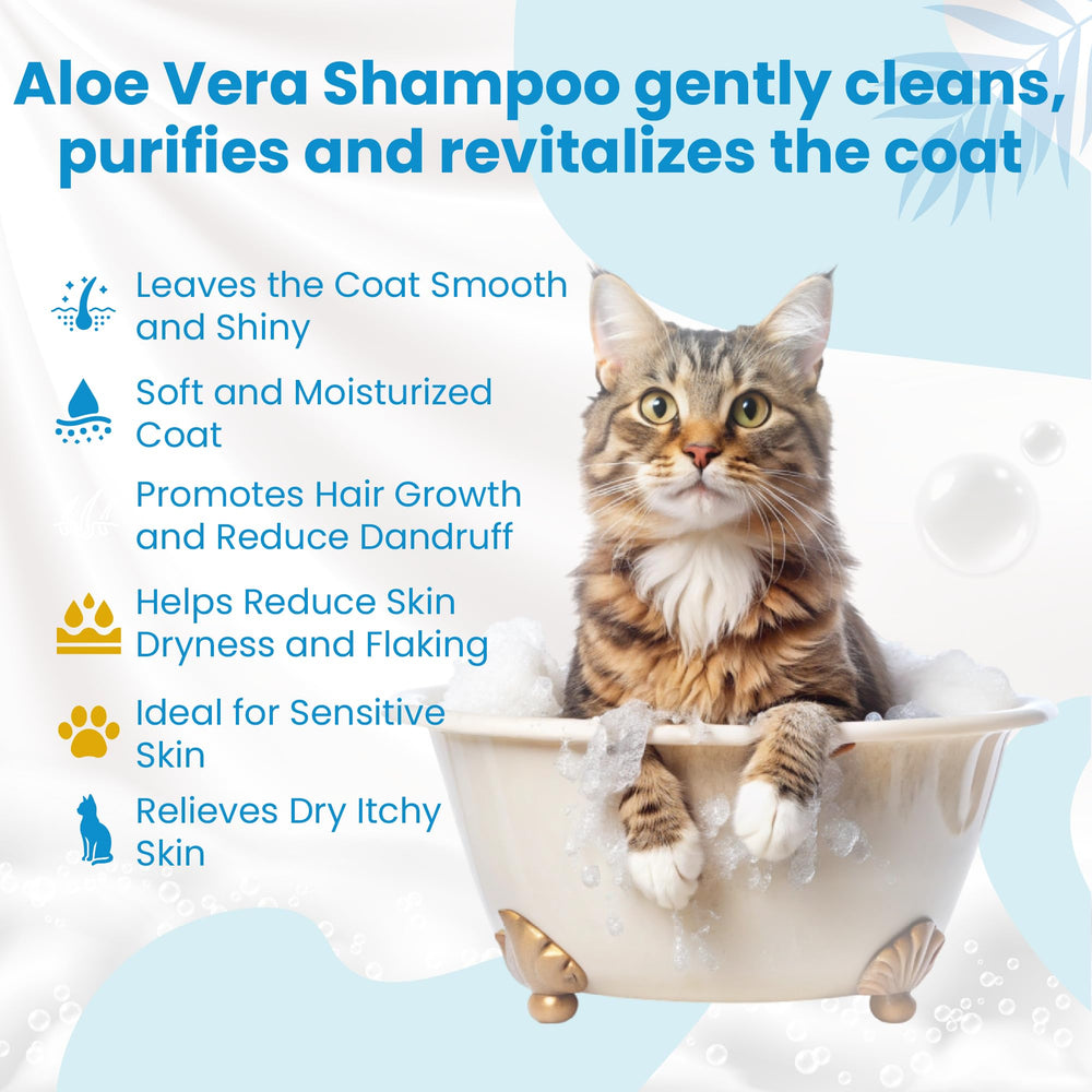 Bio PetActive Cat Shampoo: etiqueta aroma floral; experiencia agradable durante el baño.
