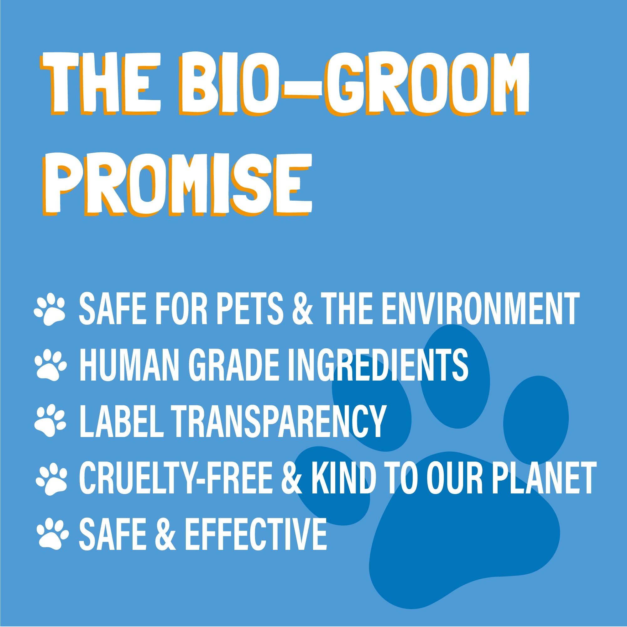 Bio-groom Purrfect White: producido en Estados Unidos con fuentes sostenibles.
