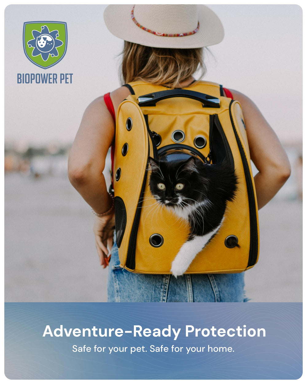 BIOPOWER PET Shield uso sencillo, no necesita baterías ni imanes