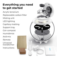 biOrb AIR 30 Humedad automática: mantiene microclimas estables.