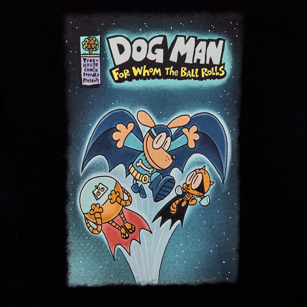 Bioworld Dog Man, imagen frontal heroica, ideal para fanáticos activos