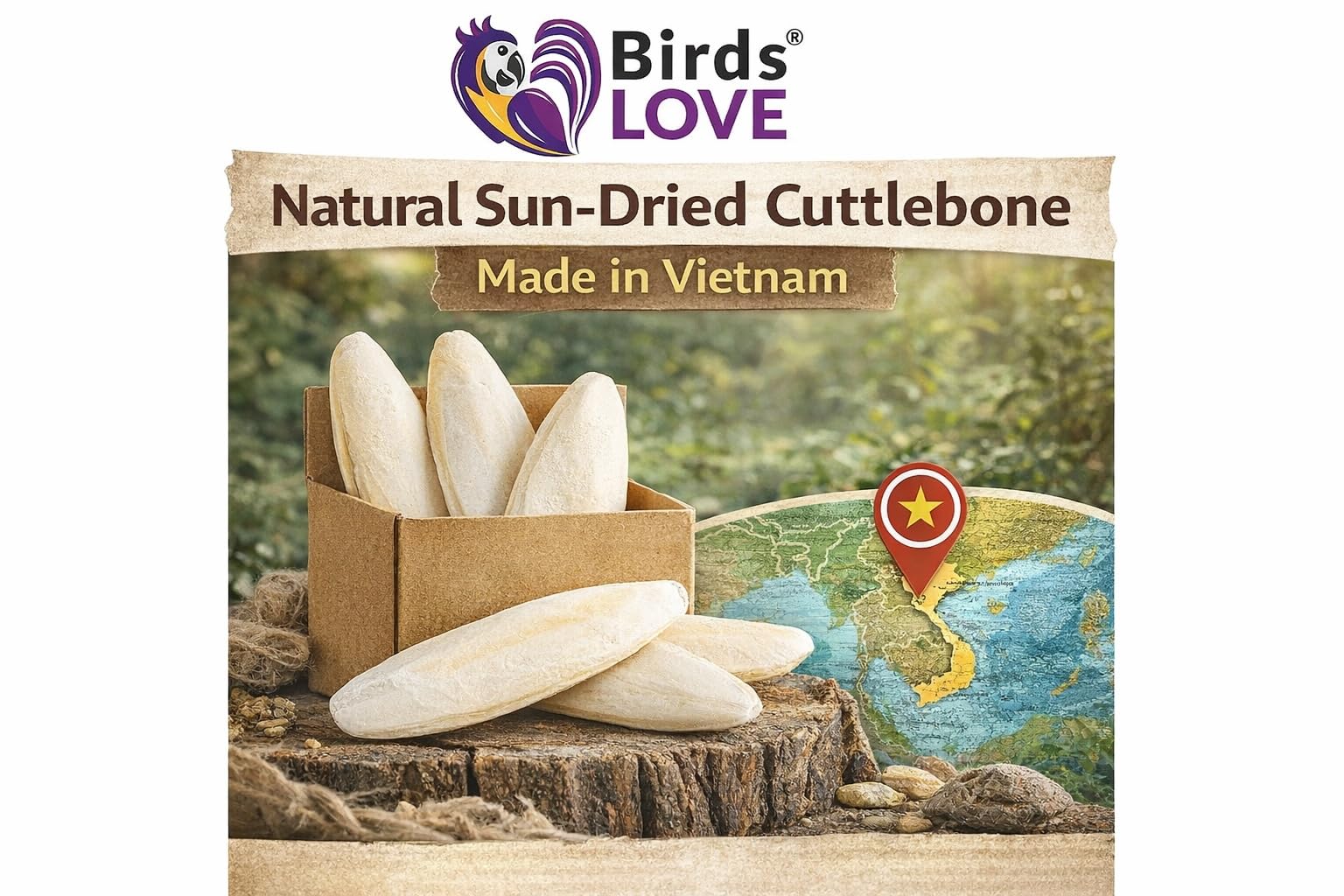 Birds LOVE mijo cultivado en EE. UU. para aves, apoyo a una dieta simple y local.