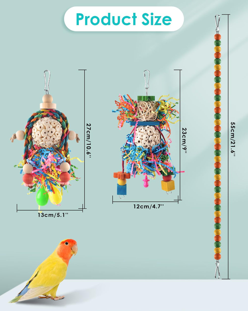 Juguete Bissap con martillo de arena colgante, estimulación sensorial.