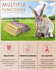 Bissap Rabbit Chew Sticks – crisantemos: variedad sabrosa para masticar