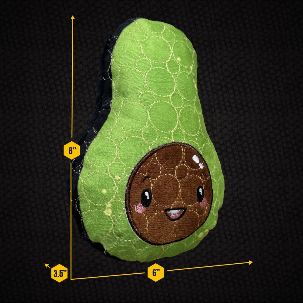 Bite Force Avocado para perros pequeños, tamaño cómodo para cachorros curiosos.